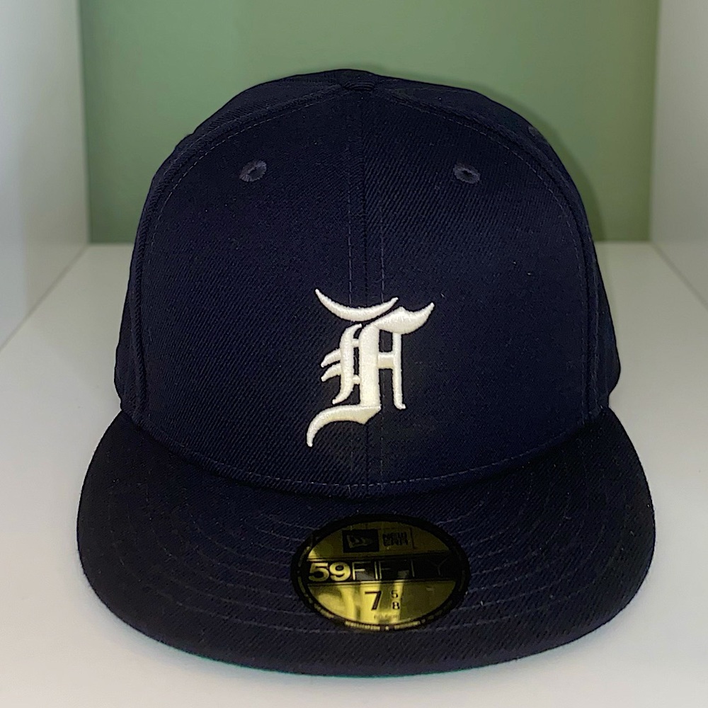 New Era Fear of God Essentials 7 5/8 Navy Blue